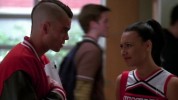 Glee Puck et Santana 