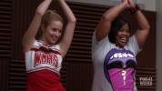 Glee Quinn et Mercedes 