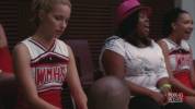 Glee Quinn et Mercedes 