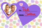 Glee Cartes Postales St Valentin 2011 