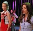 Glee Quinn et Rachel 